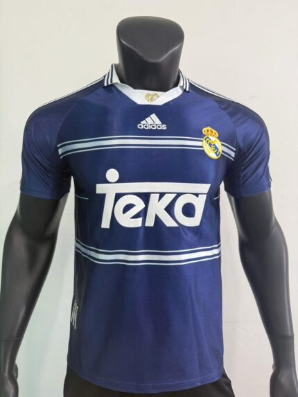 98-99 Real Madrid Away Football Jersey
